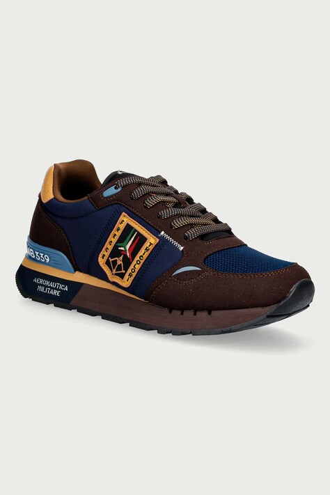 Aeronautica Militare SNEAKERS ανδρικά σκούρα μπλε 262SC0292UCT04394