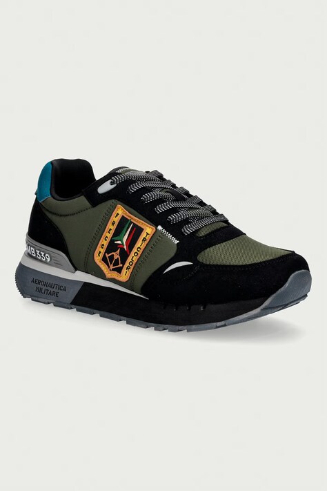 Aeronautica Militare SNEAKERS ανδρικά πράσινα 262SC0292UCT04394