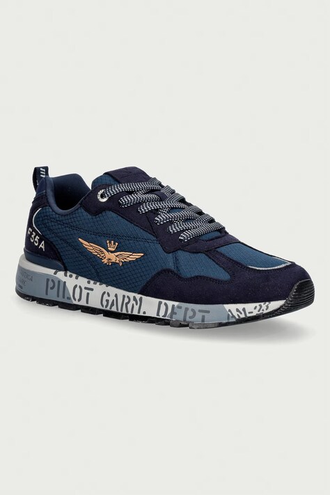 Aeronautica Militare SNEAKERS tenisice za muškarce mornarsko plave sportske 262SC0276UCT04327