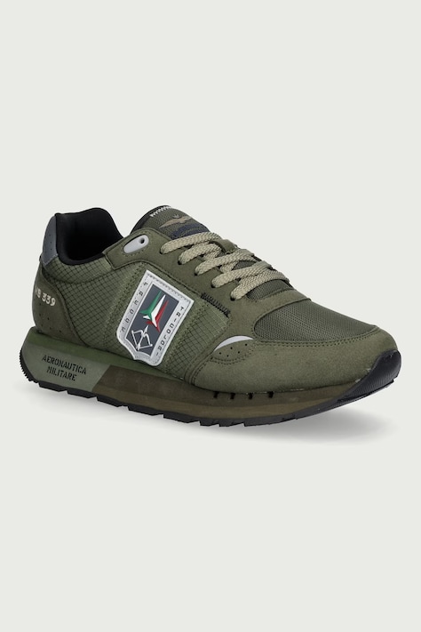 Aeronautica Militare SNEAKER sneakersy męskie zielone 262SC0292UCT04393