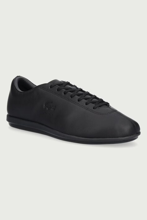 Lacoste Driver Low Pro Sneakers pánské kožené sneakers boty černé 52SMA0056