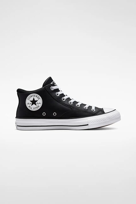 Converse Chuck Taylor All Star Malden Street MID platnene superge ženske usnjene črne A01716C
