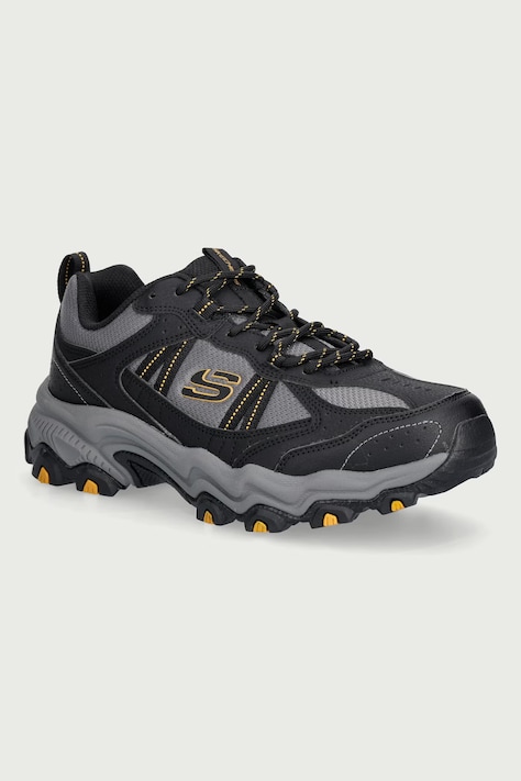 Skechers Buty trekkingowe męskie STAMINA AT - UPPPER STITCH szare 237527