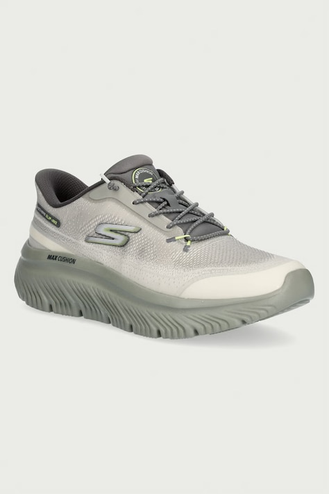 Skechers Buty treningowe męskie GO WALK MAX CUSHIONING HYPER szare 217128