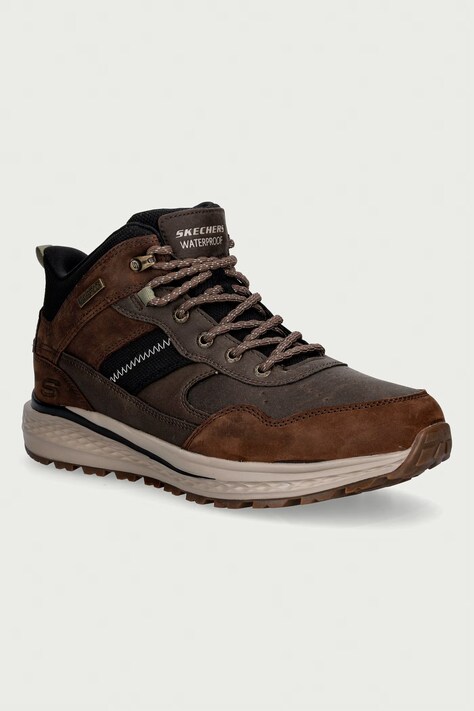 Skechers Buty męskie SLADE ULTRA - TURNER brązowe 211182