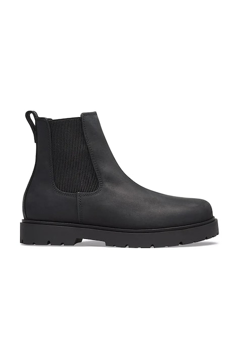 Birkenstock Highwood Slip On Mid LEOI sztyblety męskie skórzane czarne 1033118