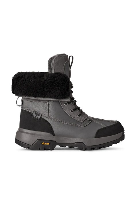 UGG M Adirondack Boot Xxv snežni čevlji moški usnjeni sivi 1170770.DRKM