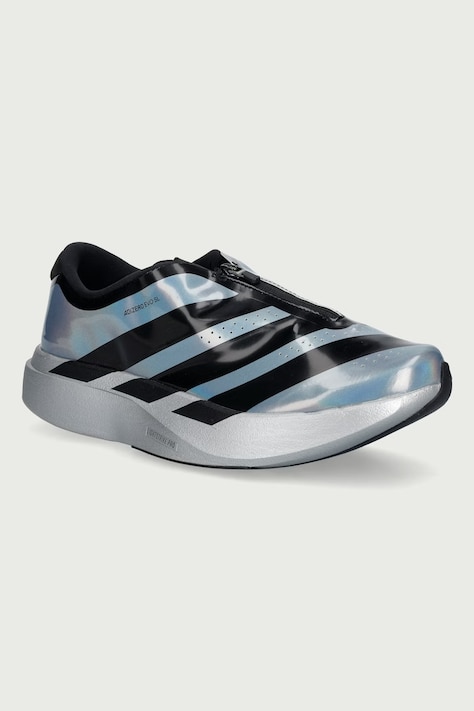 adidas Originals Adizero Evo SL Zip sneakersy sportowe męskie srebrne KH7787
