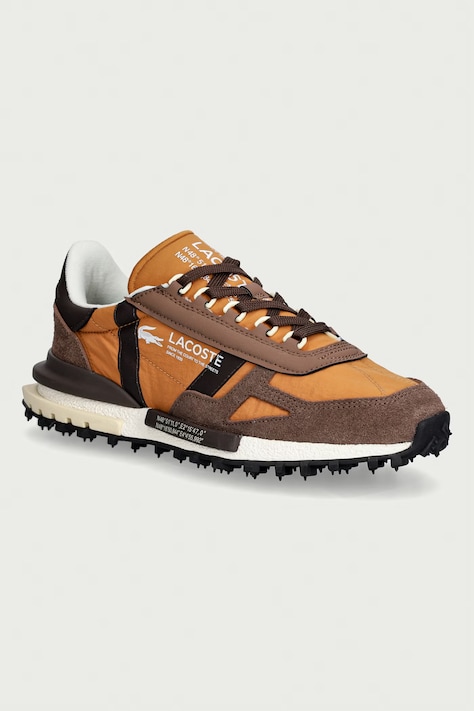 Lacoste ELITE ACTIVE sneakersy męskie brązowe 52SMA0087