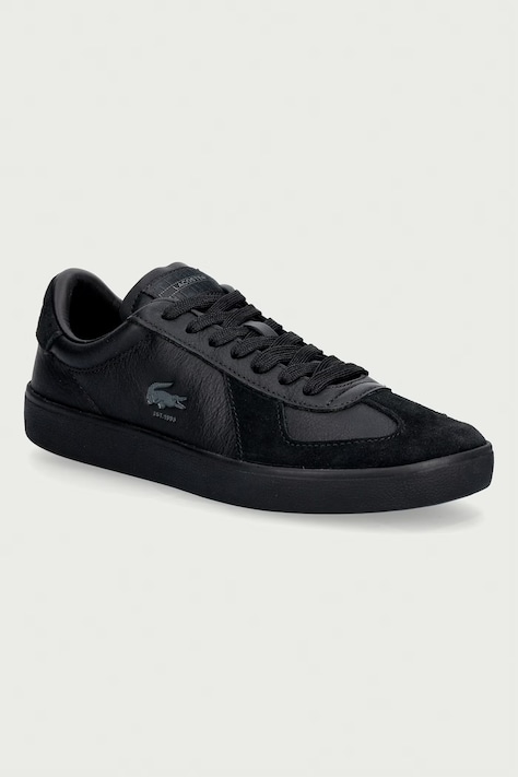 Lacoste BASESHOT PRO sneakers da uomo in pelle nero 52SMA0145