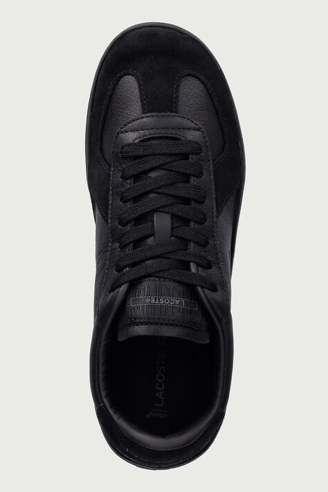Lacoste BASESHOT PRO кросівки чоловічі шкіряні — AW26-OBMZ14, чорний — фото 4