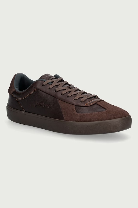 Lacoste BASESHOT PRO sneakers pentru bărbați din piele maro 52SMA0046