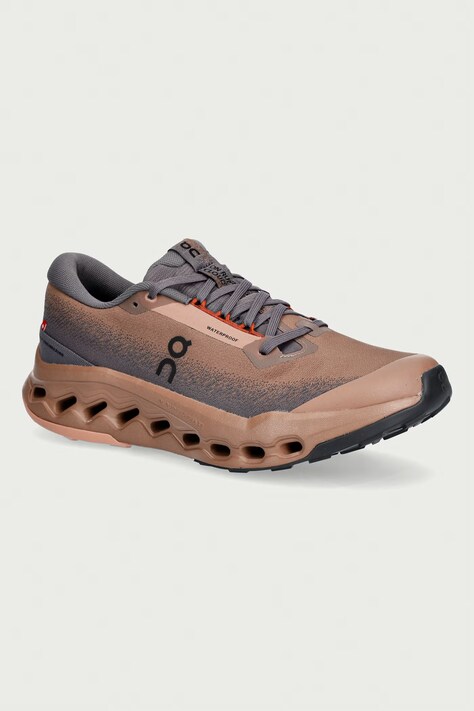 On buty do biegania męskie Cloudsurfer Trail 2 WP brązowe 3MF30245326