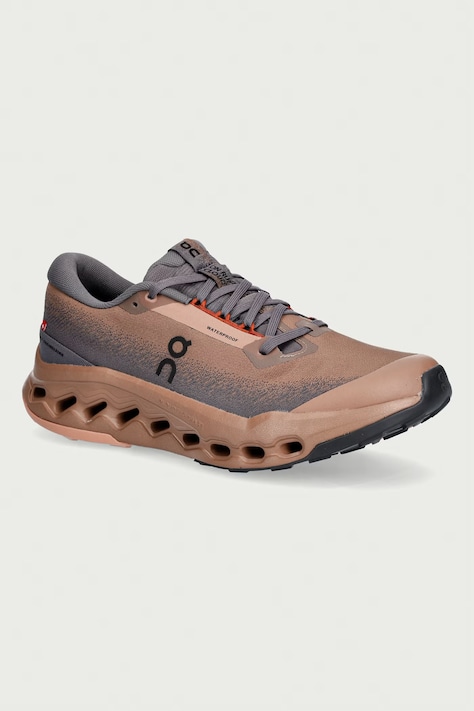 On buty do biegania męskie Cloudsurfer Trail 2 WP brązowe 3MF30245326
