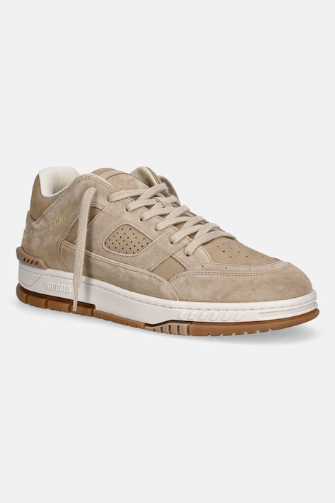 Axel Arigato Area Lo sneakersy męskie zamszowe beżowe F4011004