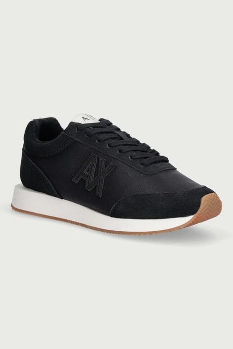 Armani Exchange Sneakers pánske čierne XM003647 AF29460 UC001