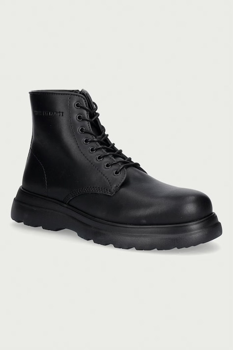 Armani Exchange походные ботинки для мужчин кожаные чёрные XM003646 AF17328 UC001