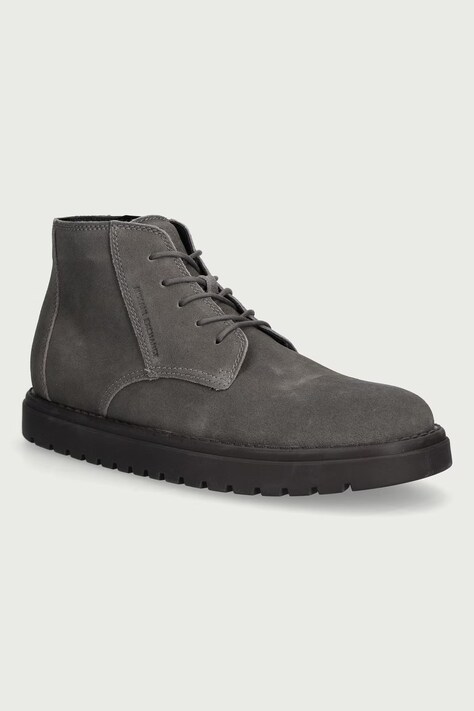 Armani Exchange Fűzős csizma férfi velúr bézs XM003605 AF19687 U6125