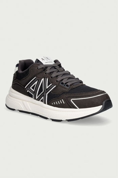 Armani Exchange Sneakersy męskie brązowe XM002635 AF19388 MB808