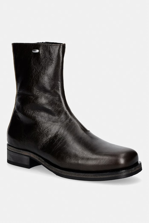Our Legacy buty męskie skórzane brązowe A2267CDO