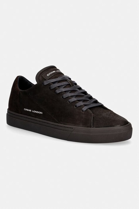 Crime London AMUSE sneakersy męskie nubukowe brązowe 10805AA9