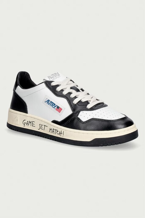 AUTRY Medalist sneakersy męskie skórzane białe AULM BH02