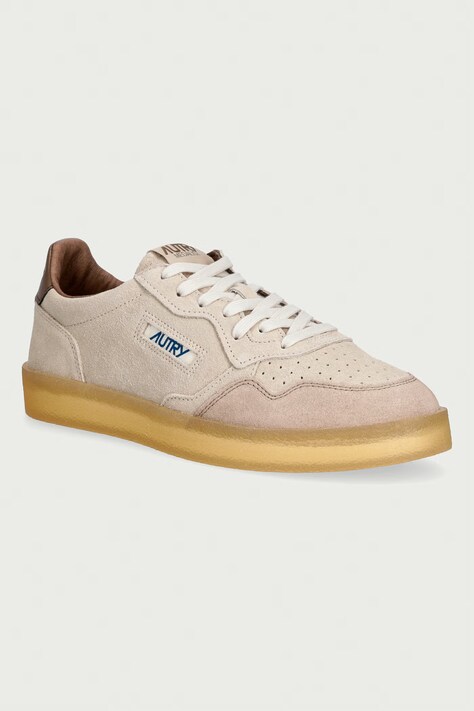 AUTRY Medalist sneakersy męskie zamszowe beżowe AULM HQ01