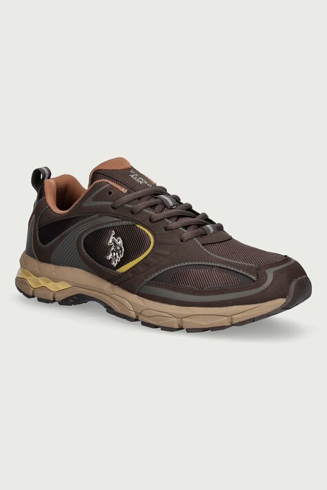 U.S. Polo Assn. SWIFT001C sneakers pánske hnedé SWIFT001M/GNH1