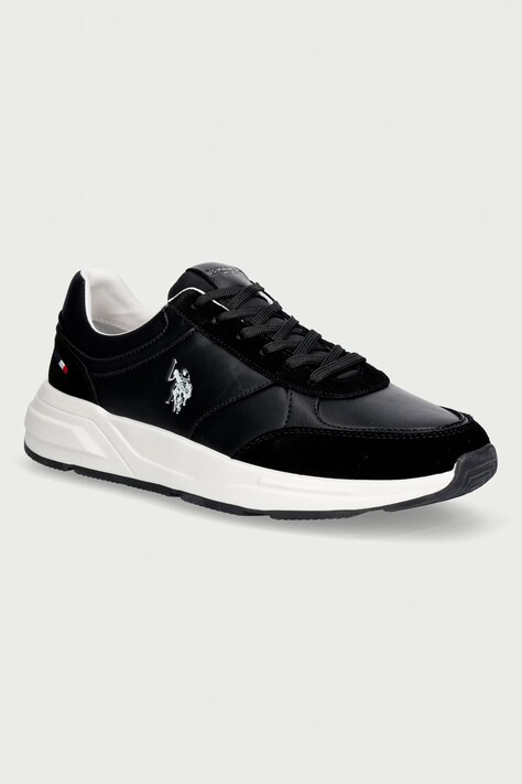 U.S. Polo Assn. PARKER001 sneakers Ανδρικά μαύρα PARKER001M/GLS1