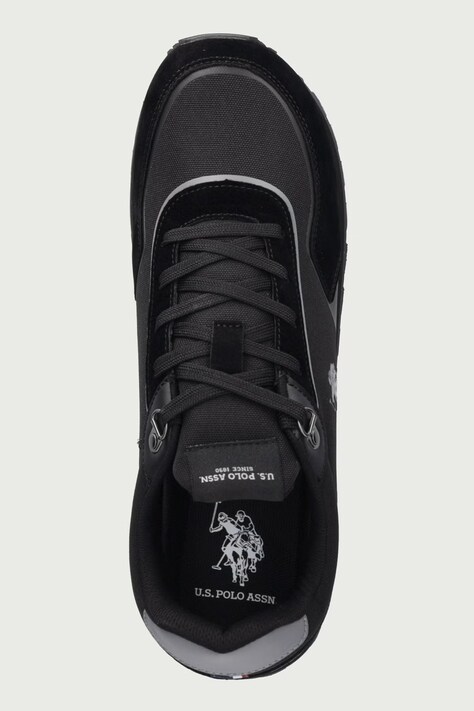 U.S. Polo Assn. ARON009A кросівки чоловічі — AW26-OBMZ5R, чорний — фото 4