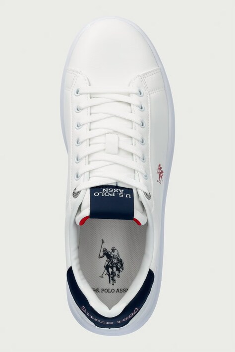 U.S. Polo Assn. CODY010C кросівки чоловічі шкіряні — AW26-OBMZ5Y, білий — фото 4