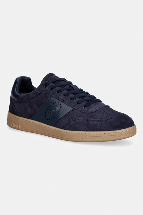 Liu Jo PARKER 01 sneakers boty pánské semišové modré 7B6015PX31000009