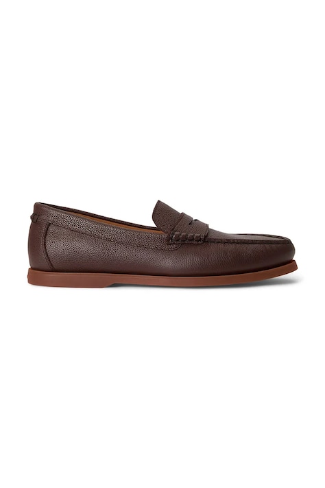 Polo Ralph Lauren Mokasinke za muškarce od kože Merton Penny smeđe 803P15850002