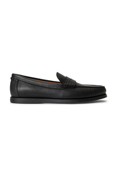 Polo Ralph Lauren Loafery pánske kožené Merton Penny čierne 803P15850001