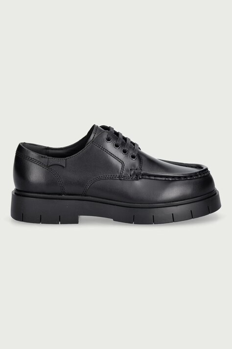 Camper мокасини чоловічі шкіряні Alaro — AW26-OBMZ8S, чорний — фото 2