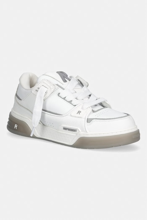 Represent sneakersy męskie skórzane białe MLM9754