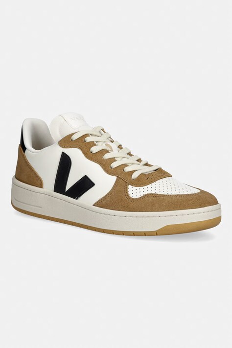 Veja V-10 LEATHER sneakers pánske hnedé VI0221444B