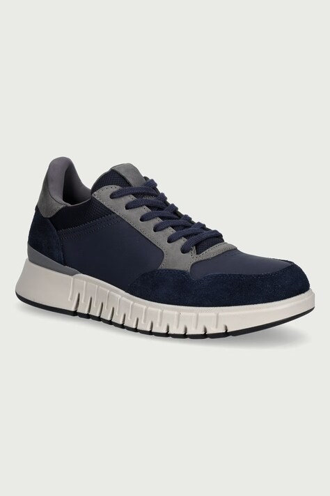 Ecco Gruuv Studio sneakers pánske kožené tmavomodré 512344-60033