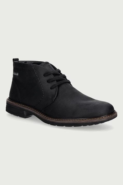 Ecco Ghete pentru bărbați din nubuck Turn negri 510224-02001