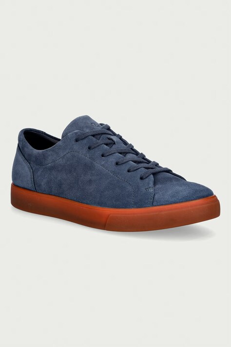 Ecco Soft 10 sneakers ανδρικά σουέτ σκούρα μπλε 560114-05415