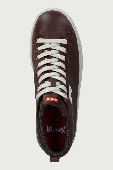 Camper Runner Four кросівки чоловічі шкіряні — AW26-OBMZAC, коричневий — фото 4