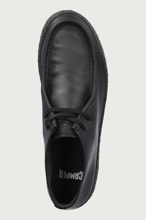 Camper напівчеревики чоловічі шкіряні Peu Tereno — AW26-OBMZAG, чорний — фото 4