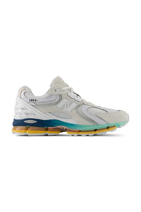 New Balance Sneakersy męskie białe U19549XD
