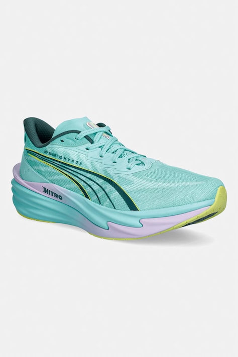 Puma buty treningowe męskie Deviate NITRO 4 HYROX turkusowe 314155