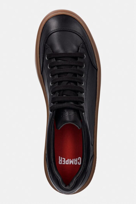 Camper Runner Twentyfive кросівки чоловічі шкіряні — AW26-OBMZFN, чорний — фото 4