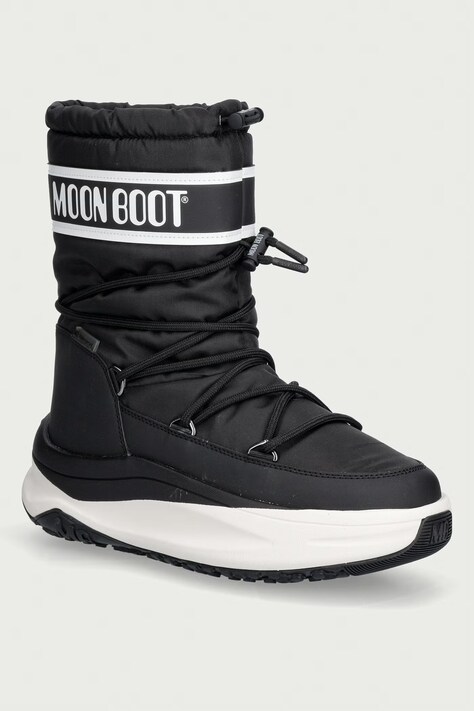 Moon Boot MB MOON247 POLAR WP μπότες χιονιού Ανδρικές μαύρες 80D2490010 N001