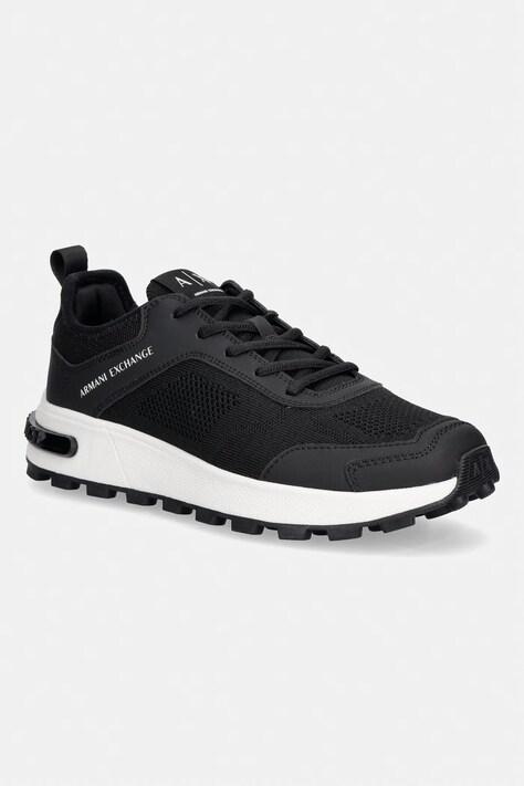 Armani Exchange sneakers pánske čierne XM003611 AF29101 UC001
