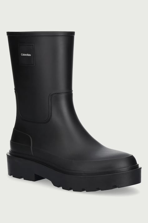 Calvin Klein Γαλότσες Ανδρικές COMBAT RAIN BOOT μαύρες HM0HM02243