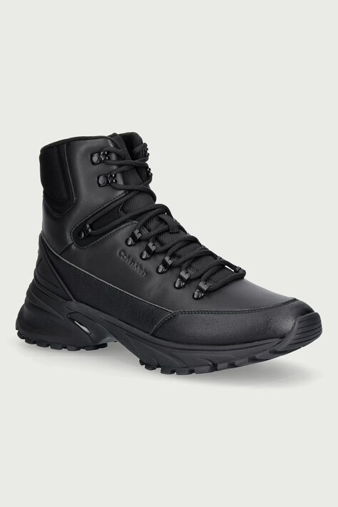 Calvin Klein Obuća za muškarce HIKE RUNNER MID LACEUP LTH crna HM0HM02323
