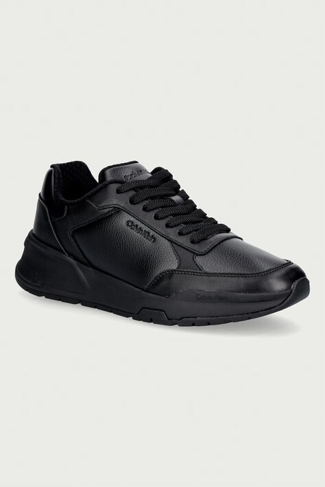 Calvin Klein CITY RUNNER LACEUP LTH MIX sneakers Ανδρικά μαύρα HM0HM02309